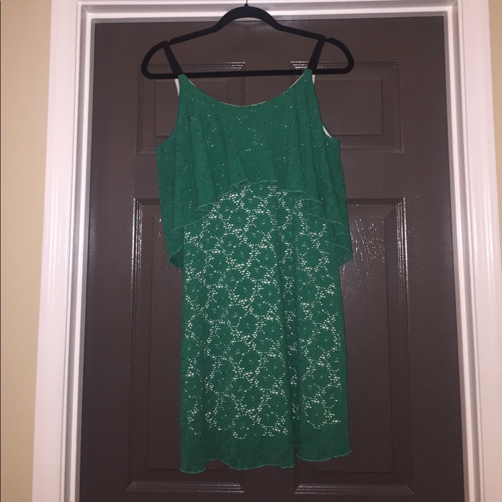 Green dress