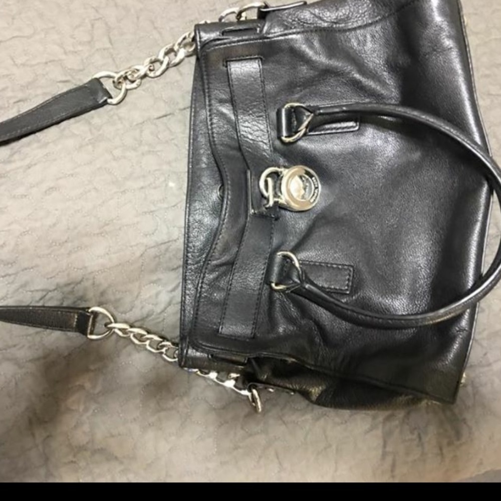 Michael Kors black hand bag