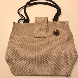 ✨ The SAK crochet knit satchel tote Bag