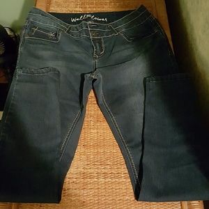 Wallflower dark denim jeans
