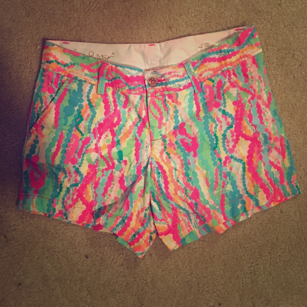 Size 8 Lilly Pulitzer shorts- The Callahan Short