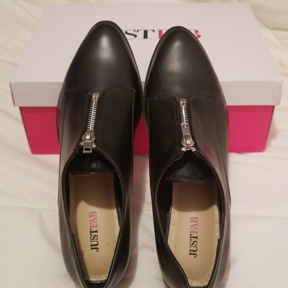 Black Womens Tuxedo Shoes