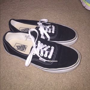 Black Vans