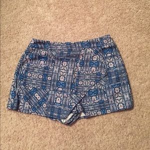 Patterned Skort