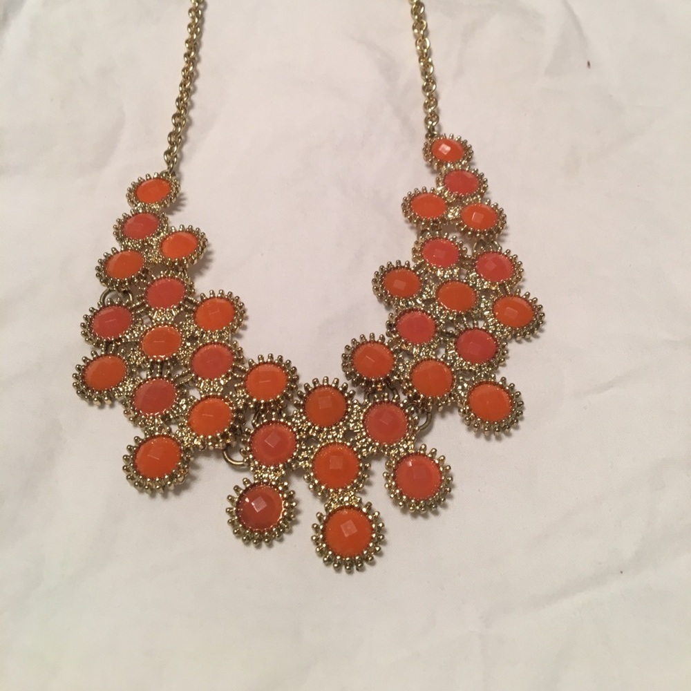 Gold Costume Necklace