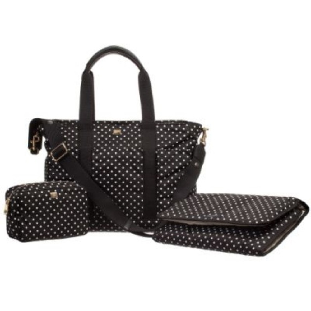 3pc Dolce & Gabbana
Polka Dot Nylon Diaper Bag
