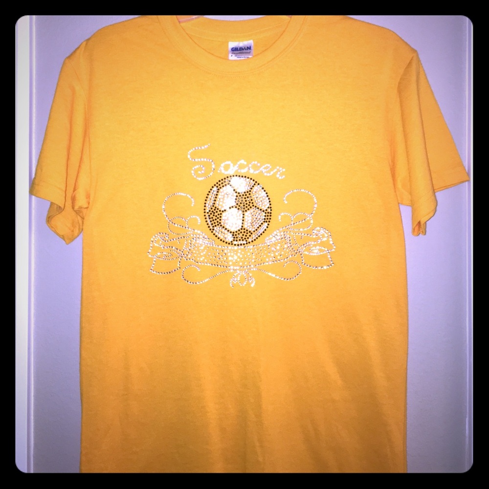 NEW Rhinestone Soccer Shirt