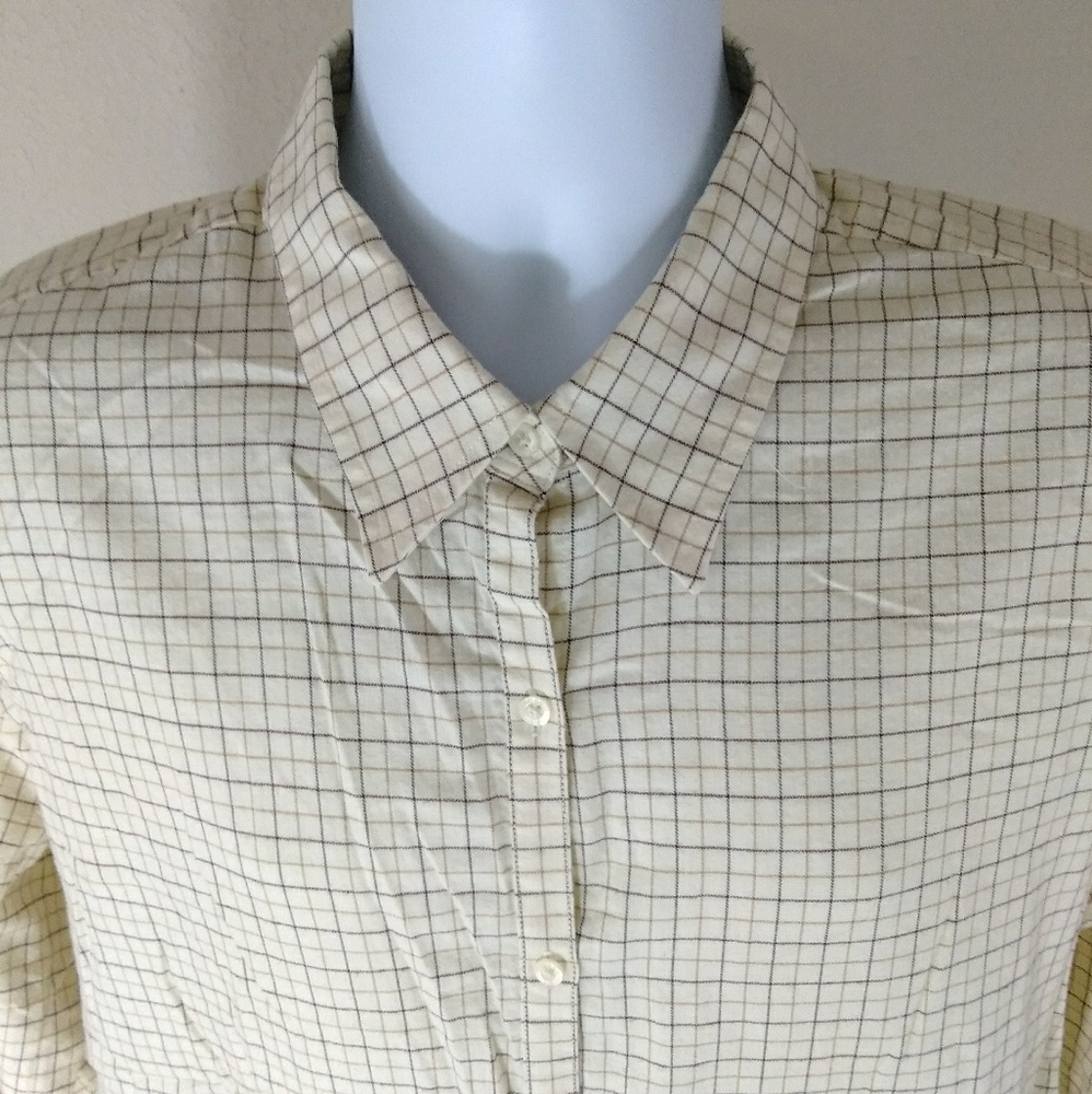 Ralph Lauren Men's Beige Color Plaid Shirt