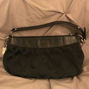 Coach Madison Op Art 12950 Baguette Hobo