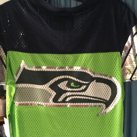 New Seahawks mesh women's tshirt - Picture 2 of 3