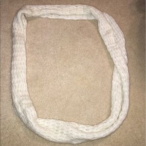 white infinity scarf