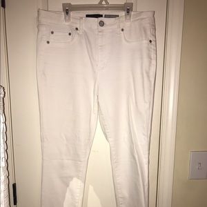 Aeropostale High-Waisted White Jeggings