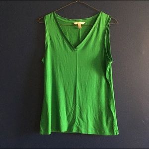Banana Republic Emerald green top