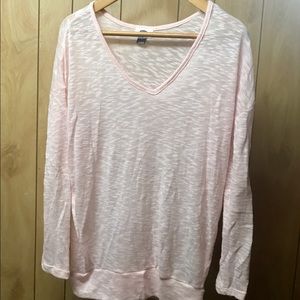 Tunic Length Pink Sweater by Old Navy Size Medium