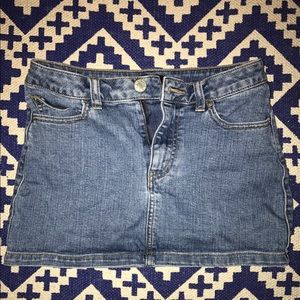 Urban Outfitters BDG brand denim mini skirt.