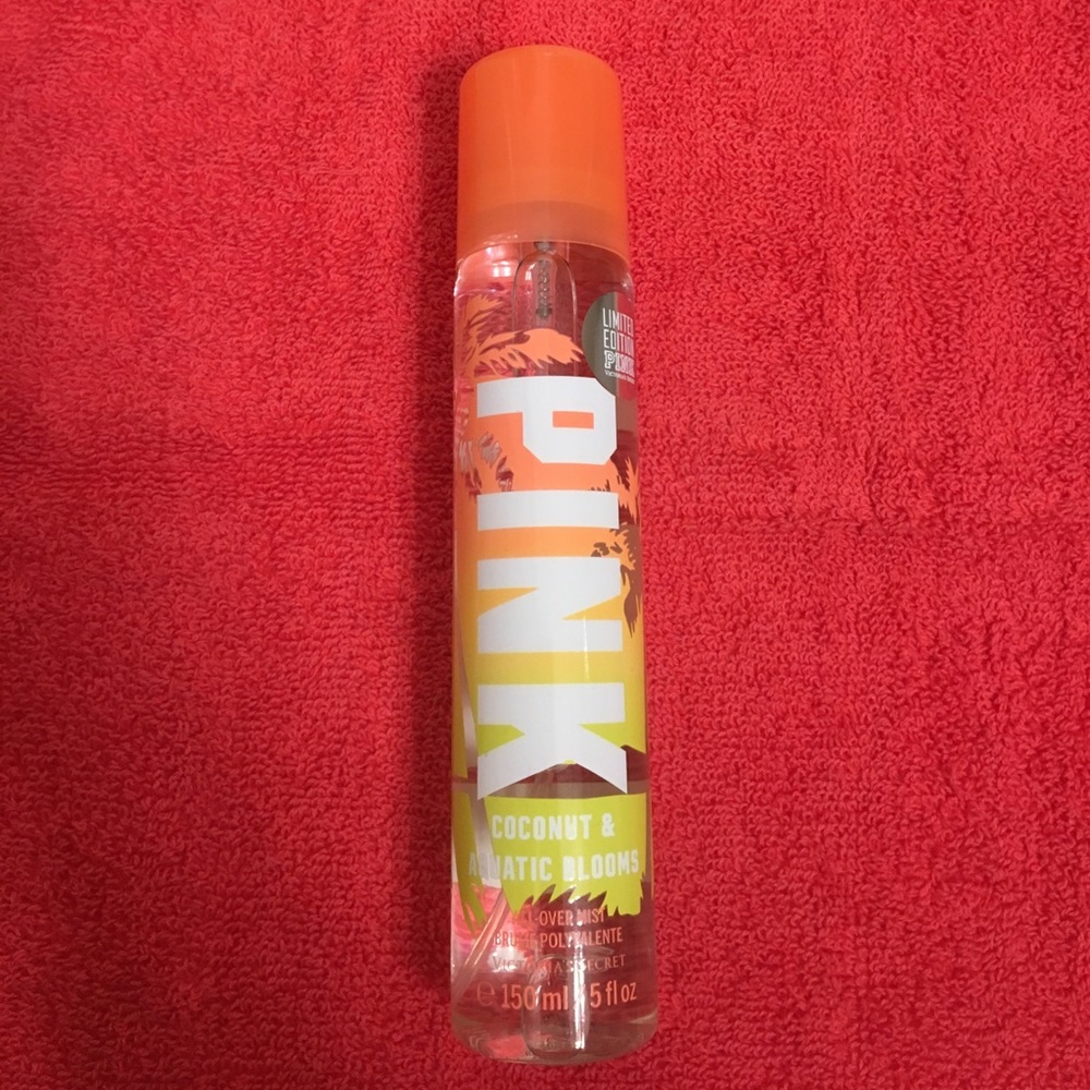 Limited edition PINK Coconut & Aquatic Blooms mist