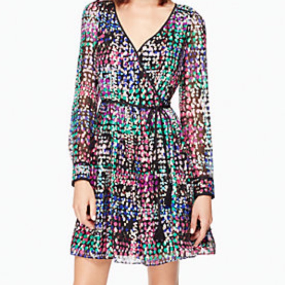Kate Spade Multi Dot Mini Dress 10