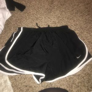 Black nike shorts