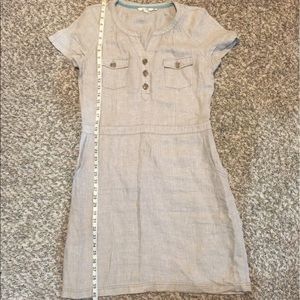 Like New Boden sz 12 linen dress w/ pockets