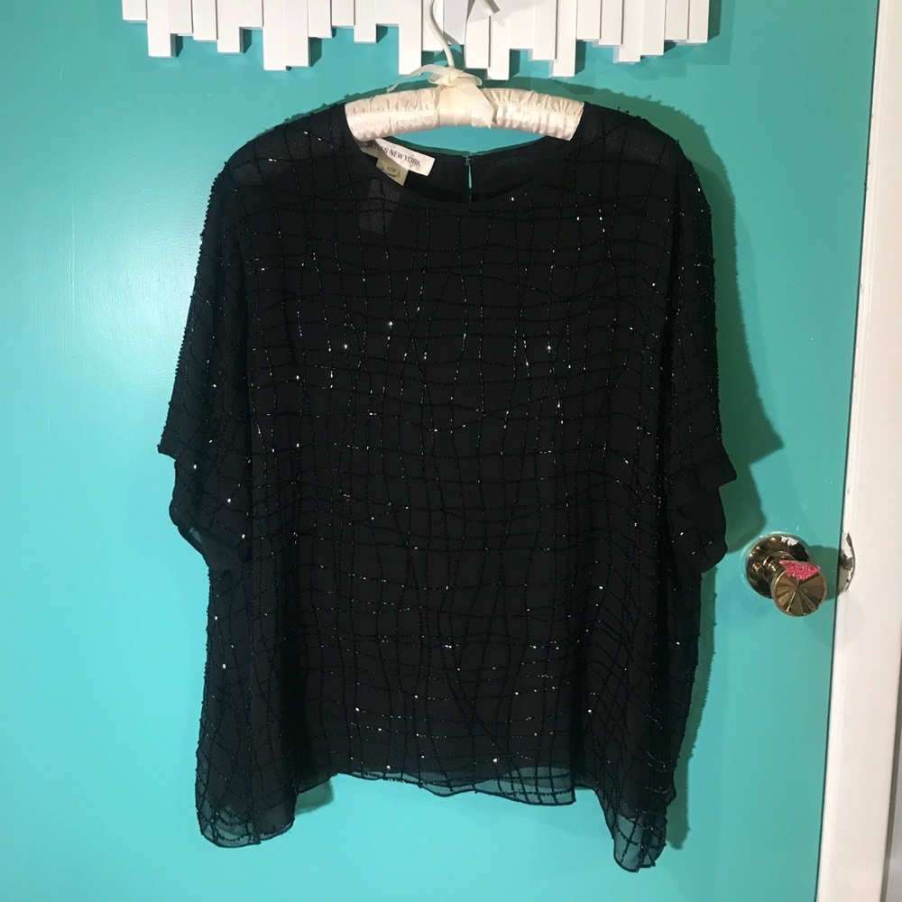 Sparkly Sheer Top