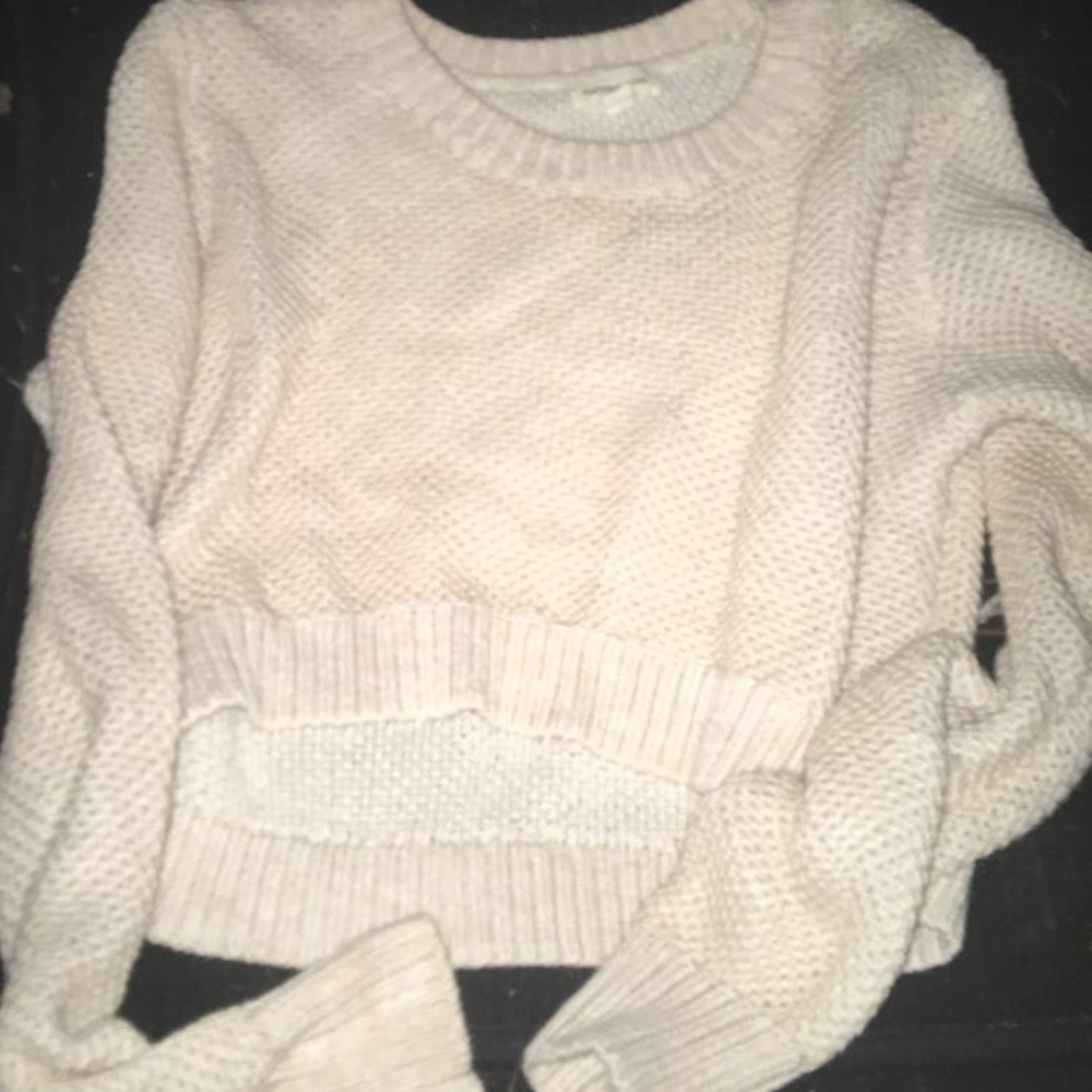 Crop sweater