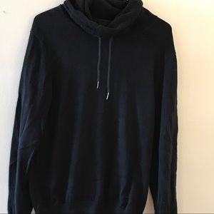 Mock neck sweatshirt
