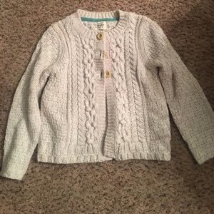 Mini Boden Cable Knit cardigan