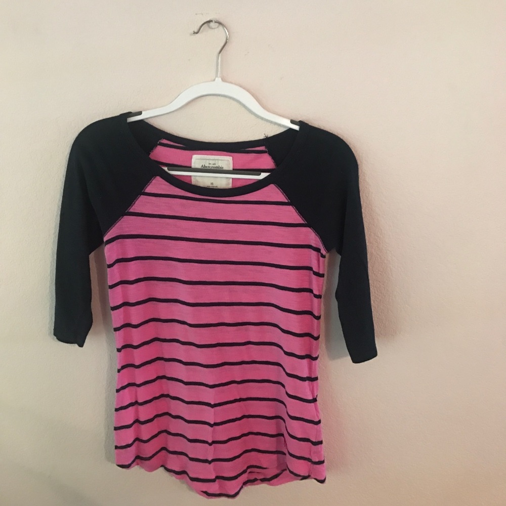 Abercrombie & Fitch baseball tee