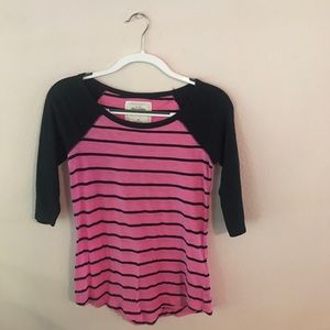 Abercrombie & Fitch baseball tee