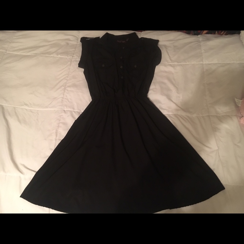 button up dress