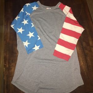 Lularoe American Flag Randy