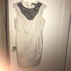 BCBG white dress sz 8