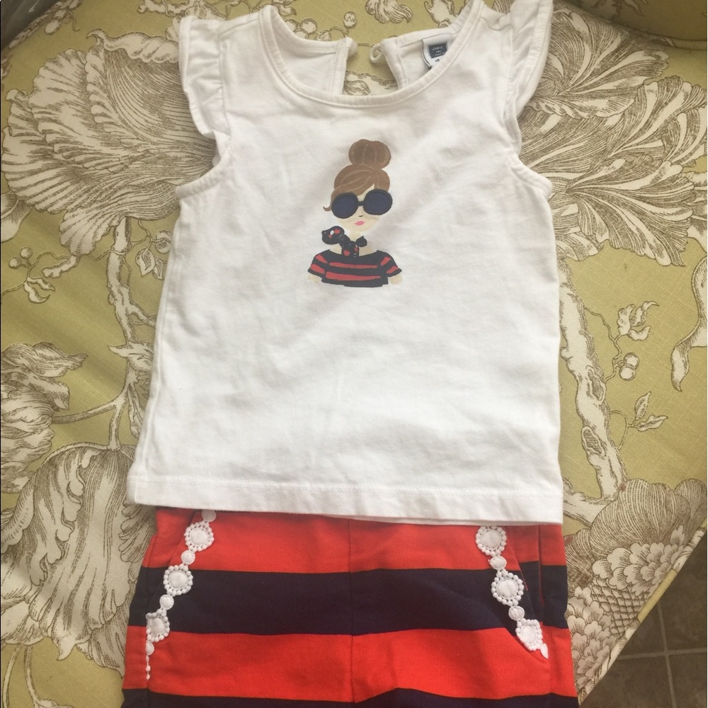 Janie & jack short set