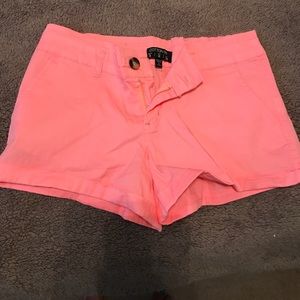 Salmon shorts never been worn