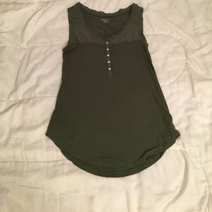 *4 for $20* Olive green tank top