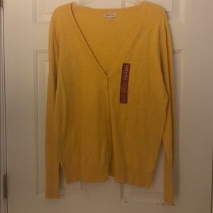 Mustard Merona Cardigan