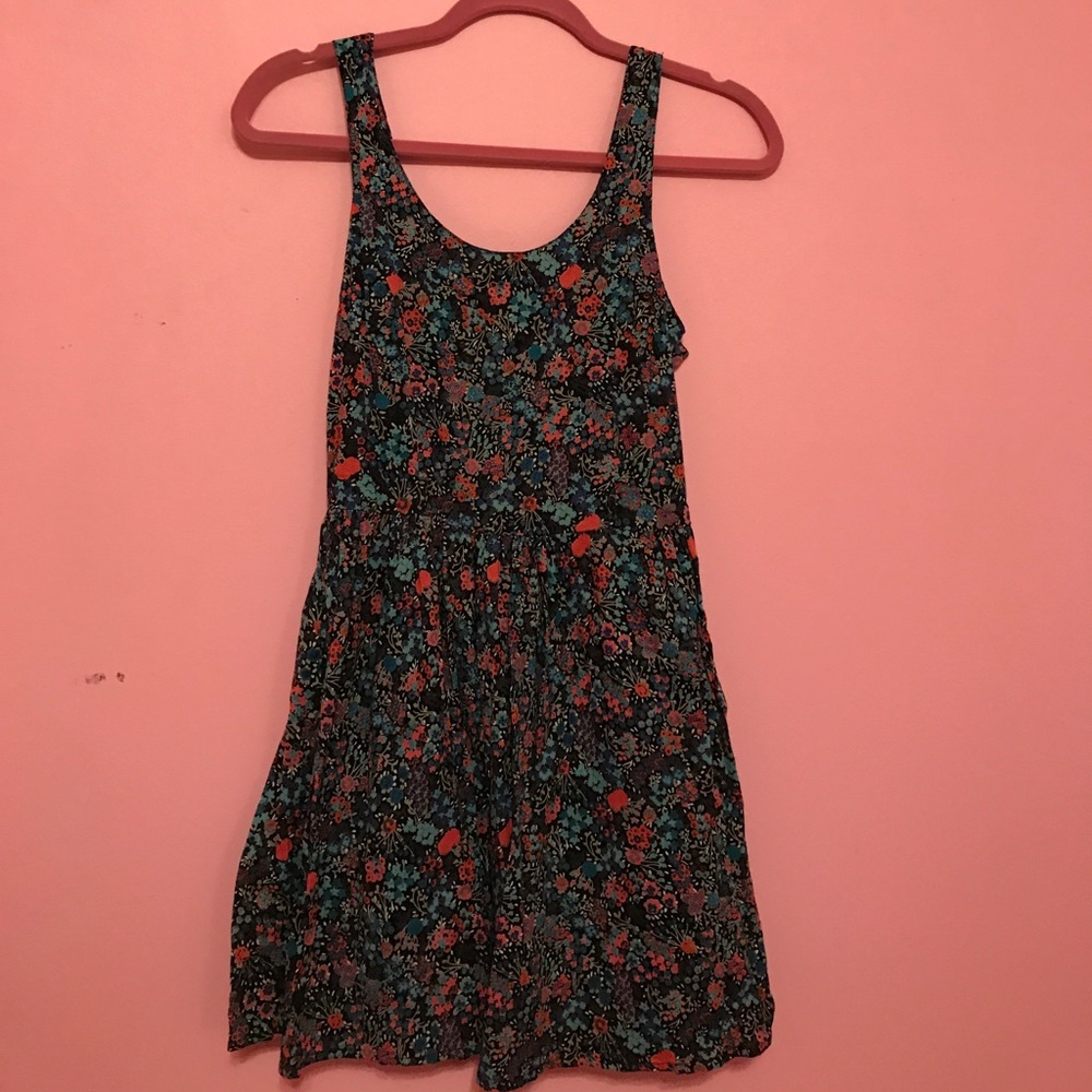 Floral print dress