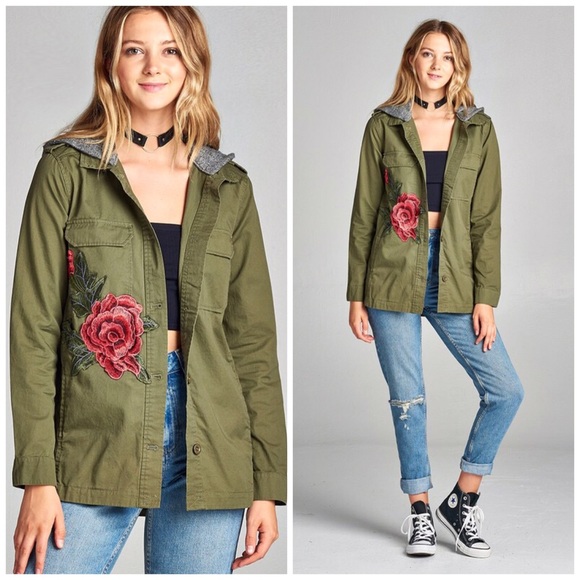 Cady Flower Utility Jacket 🌺 - Picture 3 of 4