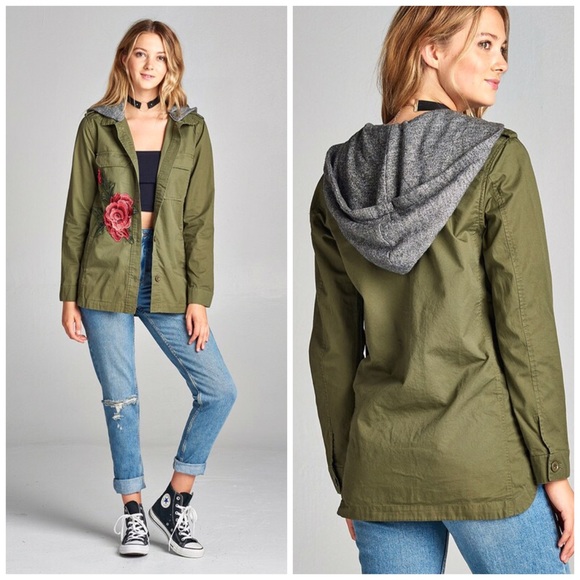 Cady Flower Utility Jacket 🌺 - Picture 4 of 4