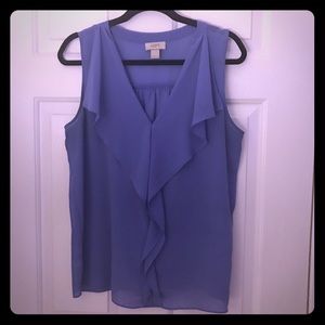 Loft Periwinkle Top