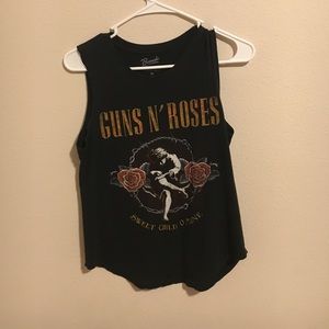 Edgy Guns N' Roses tank
