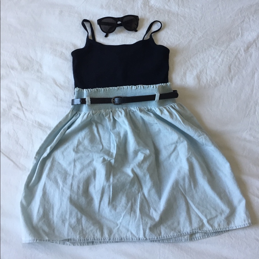 Chambray skirt