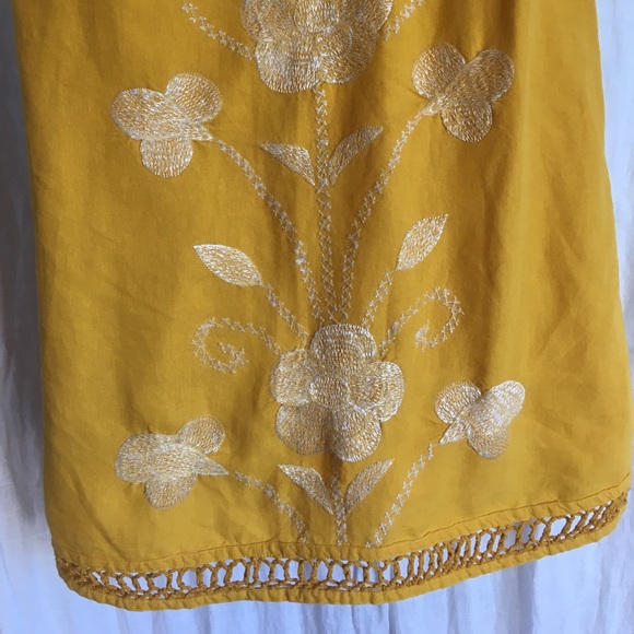 Free People Embroidered Shift Dress - Picture 4 of 8