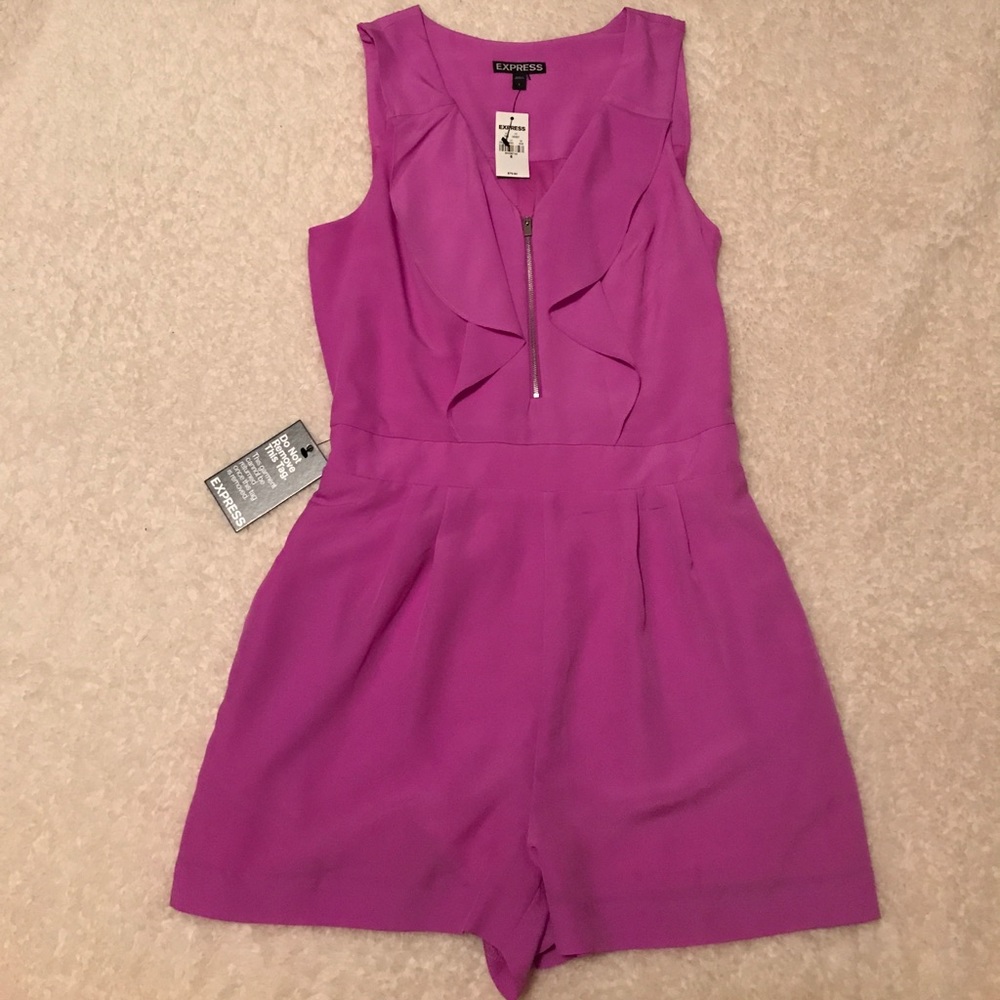 Lilac Sleeveless Romper