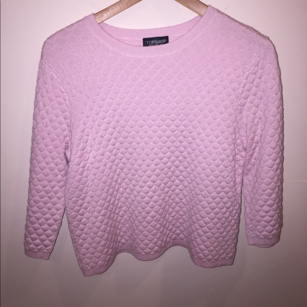 Pink sweater