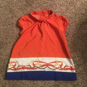 Janie and Jack silk shirt