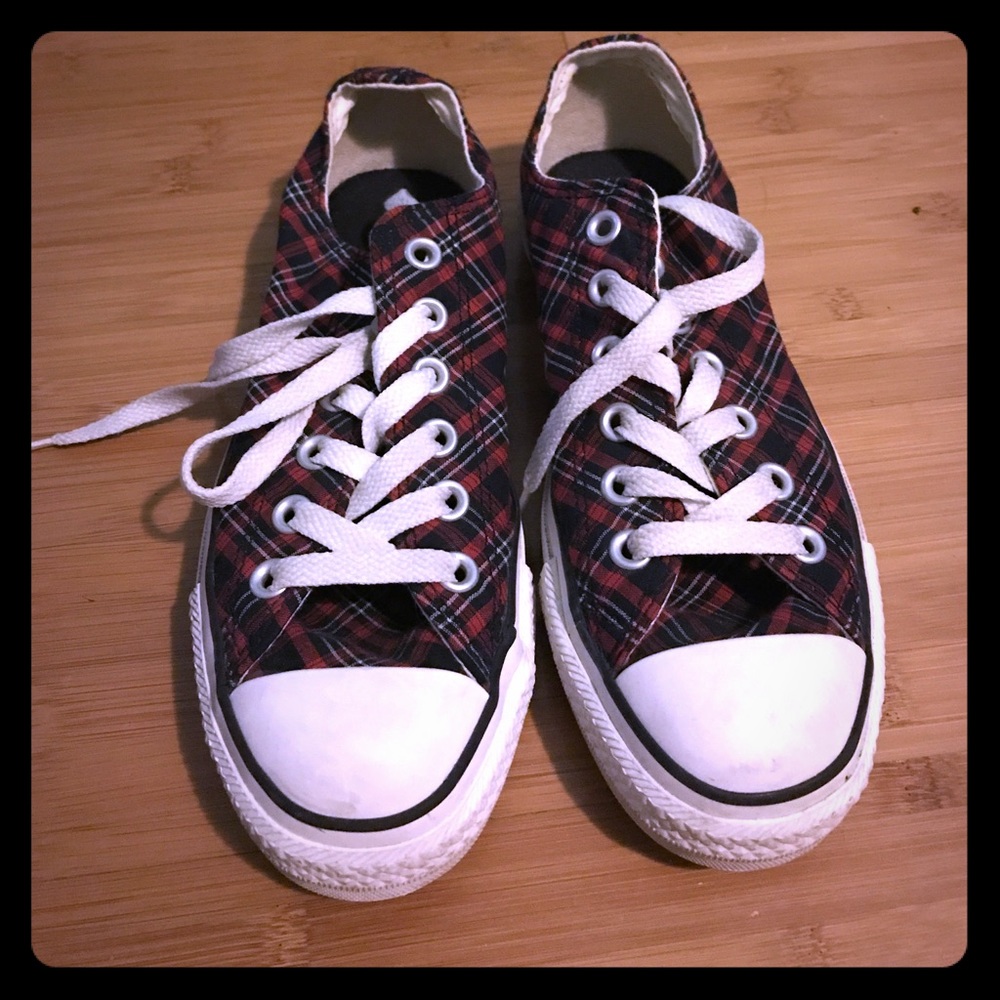 Converse All Star plaid pattern