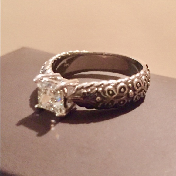 Custom Engagement ring and matching wedding band. - Picture 1 of 1