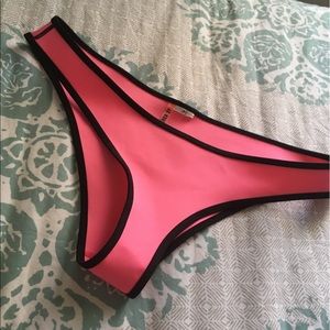 Never worn pink bikini bottom