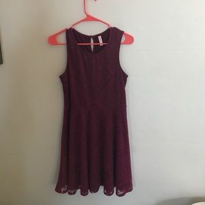 Maroon dress